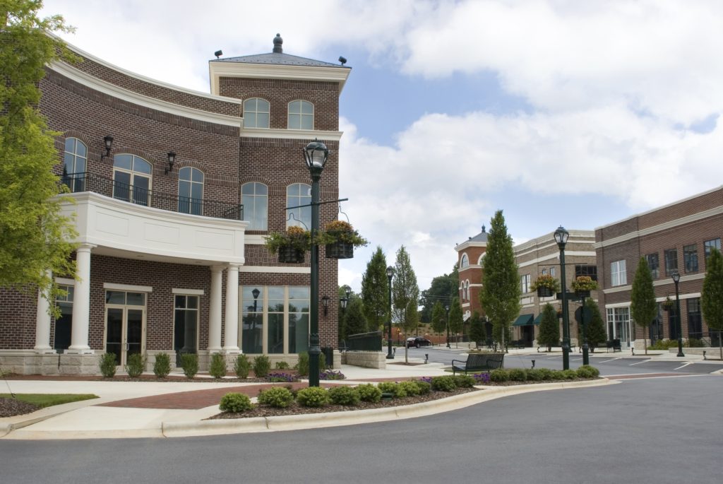 Upscale Shopping Center - Commercial Services